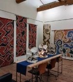 茨城県の染色作家石山修の展覧会at喫茶くらや