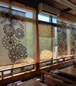 茨城県の染色作家石山修の展覧会atつくば市手打ちそば森の家