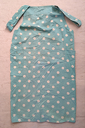 藍染めリメイク エプロン Before