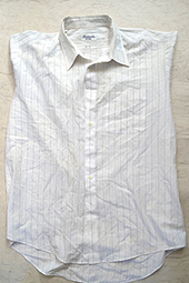 藍染めリメイク ブラウス Before